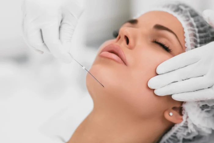 مراقبت های بعد از زاویه سازی صورت با نخ