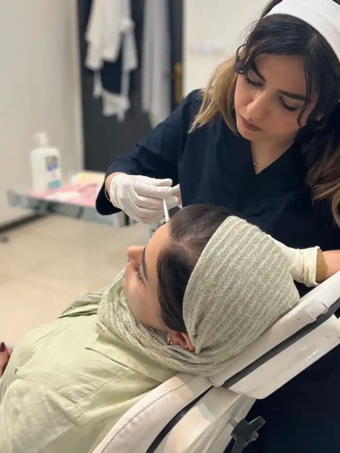 تزریق ژل برای چروک صورت