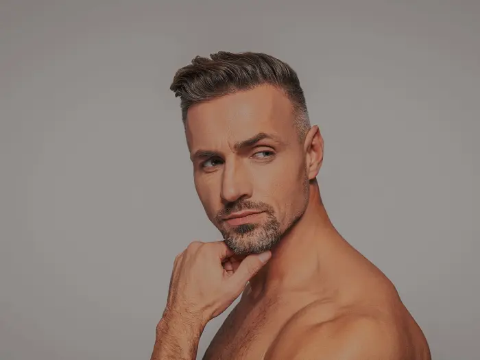 فرم دهی طبیعی بدون جراحی با تزریق ژل چانه مردان